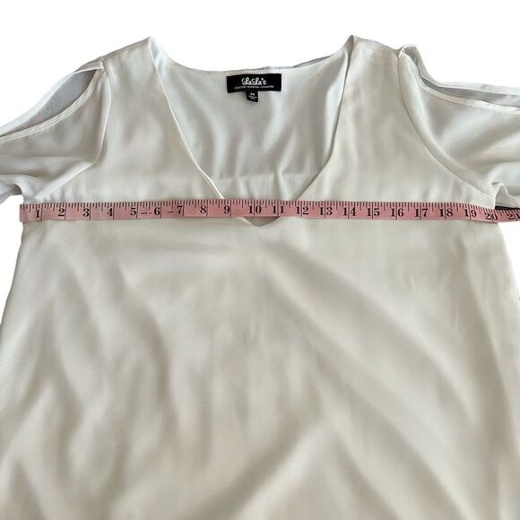 Lulu’s | Shifting Dears Ivory Long Sleeve Dress, Size M - Picture 7 of 10